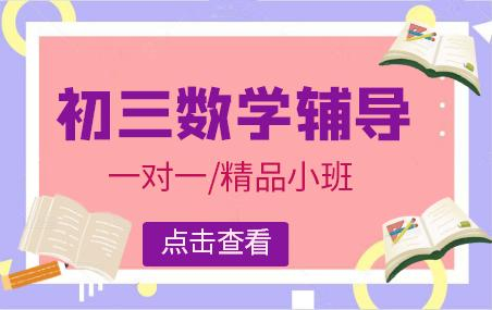 初三数学辅导